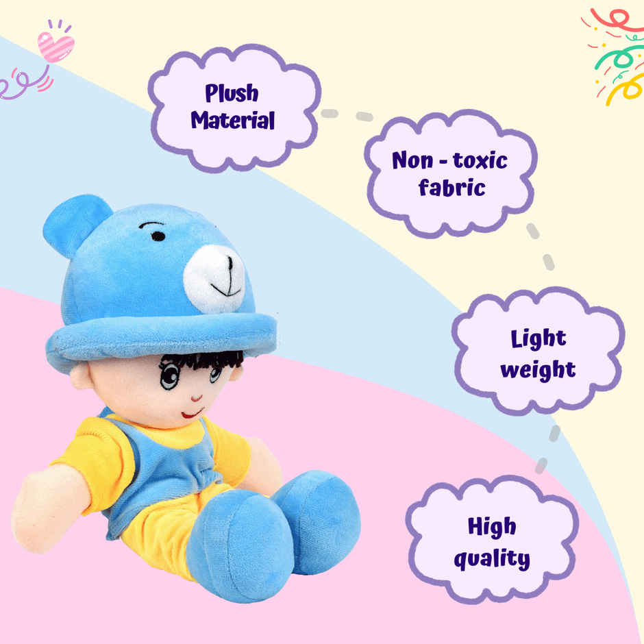 Toytales Addie Boy 35cm| Plushie | Stuffed Toys For Kids | Birthday Gift | Gift For Kids | Soft Toy