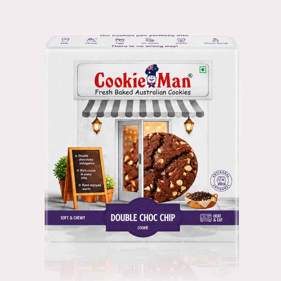 CookieMan Double Choco Chip Soft Dessert Cookie