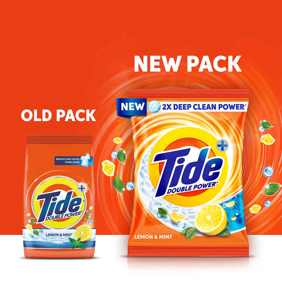 Tide Plus Lemon & Mint Detergent Powder