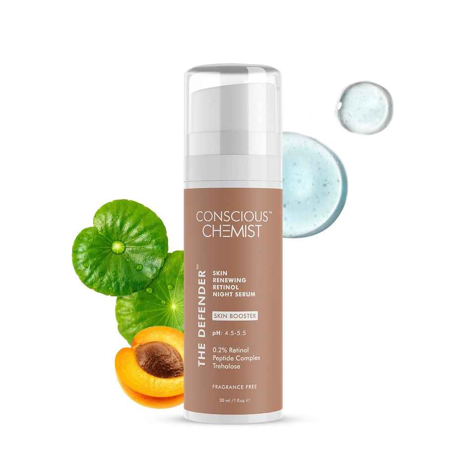 Conscious Chemist Multi Peptide & 0.2% Retinol Anti Aging Serum | Reduces Fine Lines, Wrinkles