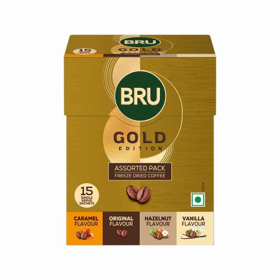 Bru Gold Flavoured Coffee Assorted Stick Sachets