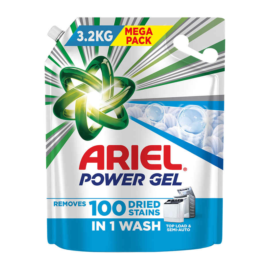 Ariel Power Gel Liquid Detergent for Top load washing machine