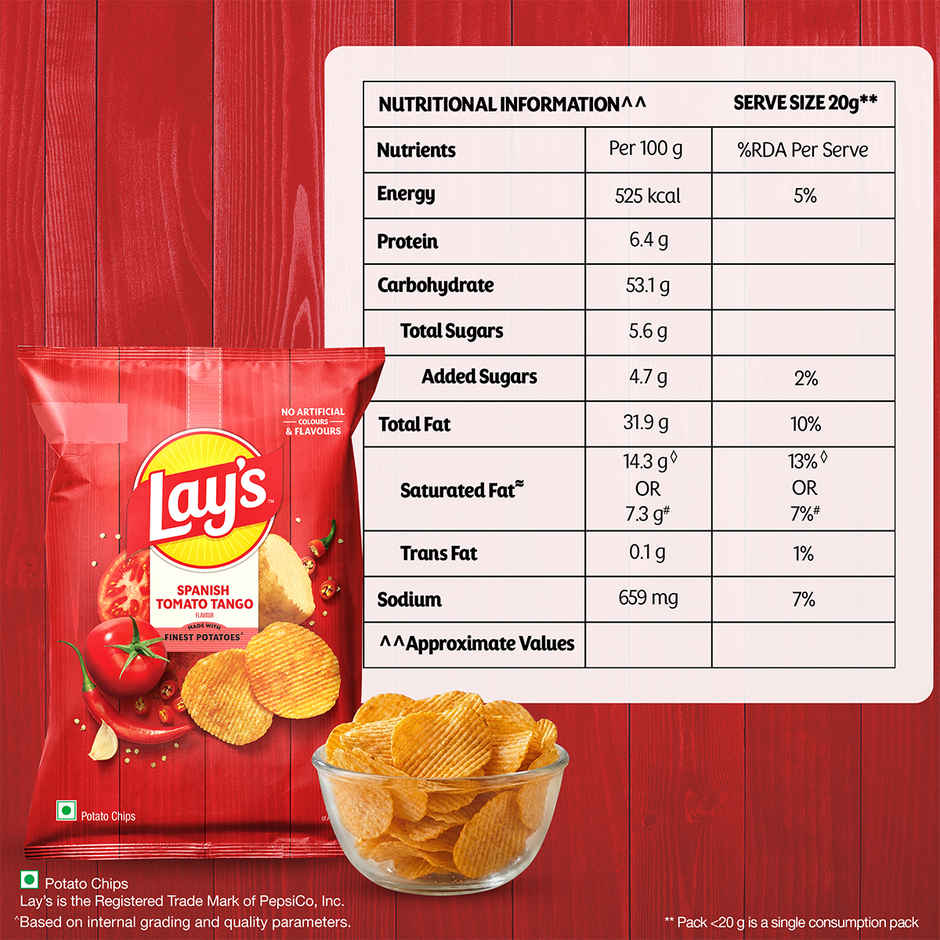 Lay's Spanish Tomato Tango Potato Chips Combo   
