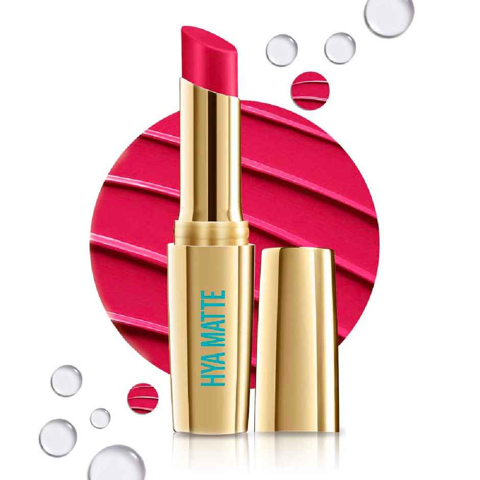 Lakme 9to5 Hya Matte Lipstick | Magenta Morning