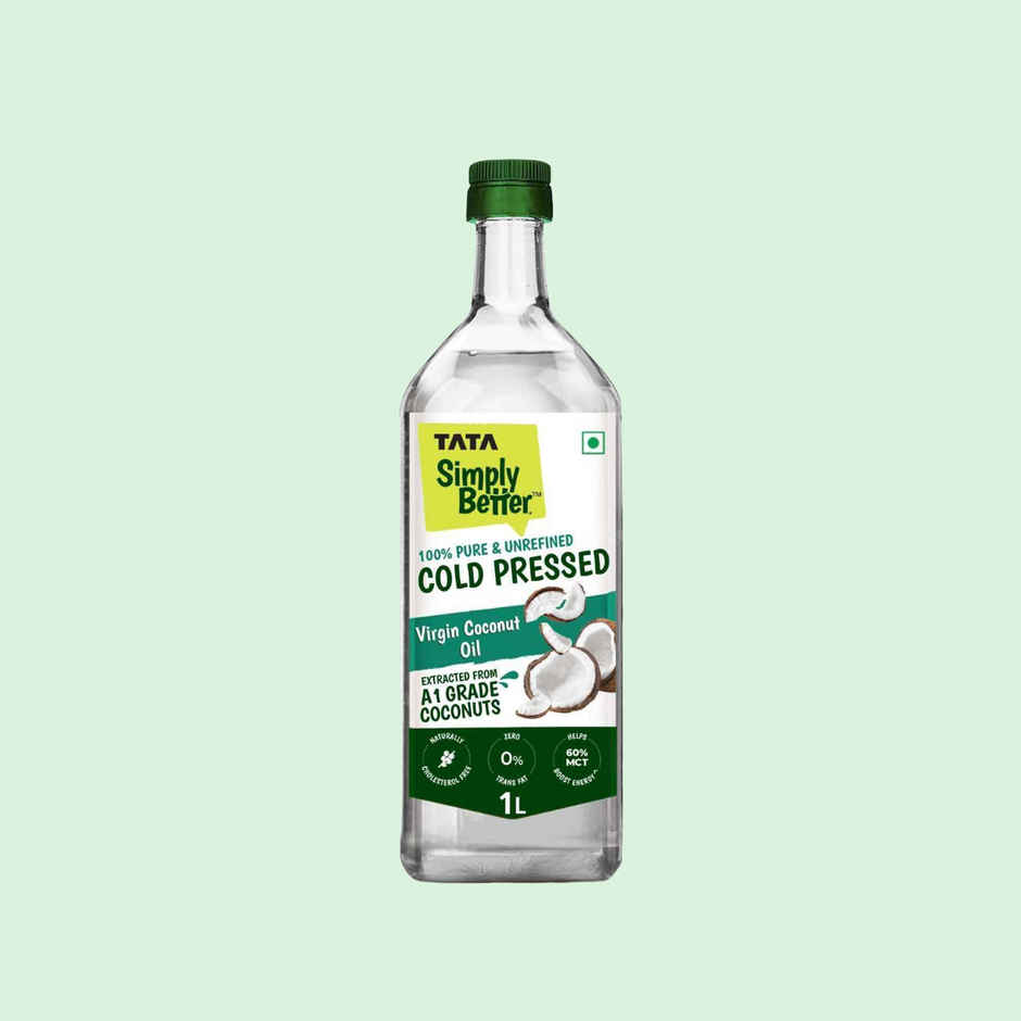 Tata Simply Better Virgin Coconut Cold Pressed Oil | Pure & Unrefined Oil