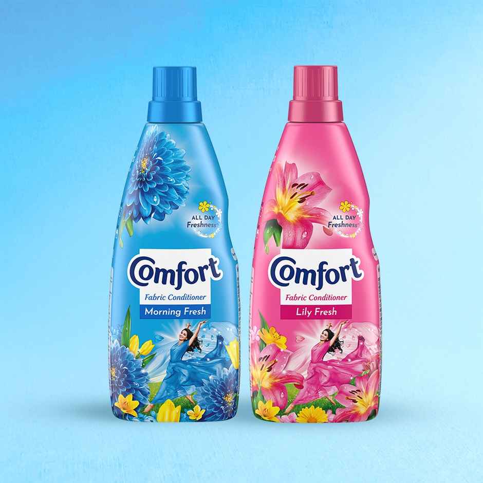 Surf Excel Matic Top Load Detergent Liquid Refill | Tough Dried Stain Removal (2L) & Comfort Morning Fresh After Wash Fabric Conditioner (430ml) Combo