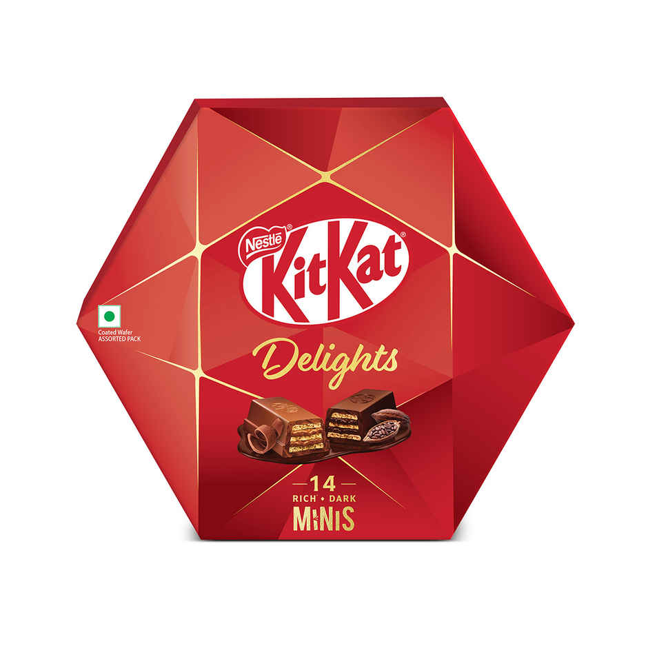 Nestle KitKat Delights Gift Box | Rich & Dark Minis