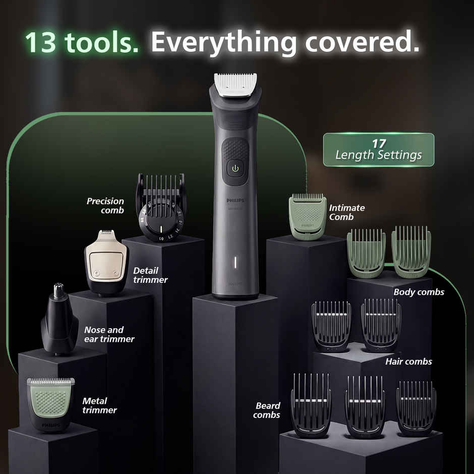 Philips AllinOne Trimmer 7000 Series 13in1 with BeardSense & Premium Precision Comb MG7922/15