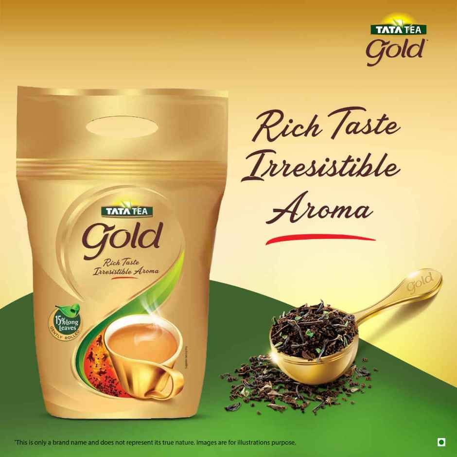 Tata Tea Gold with 15% Long Leaves