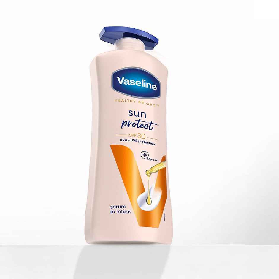 Vaseline Sun Protect Spf 30 Body Lotion, Reduces Tan Lines In 7 Days, Uva + Uvb Pa+++