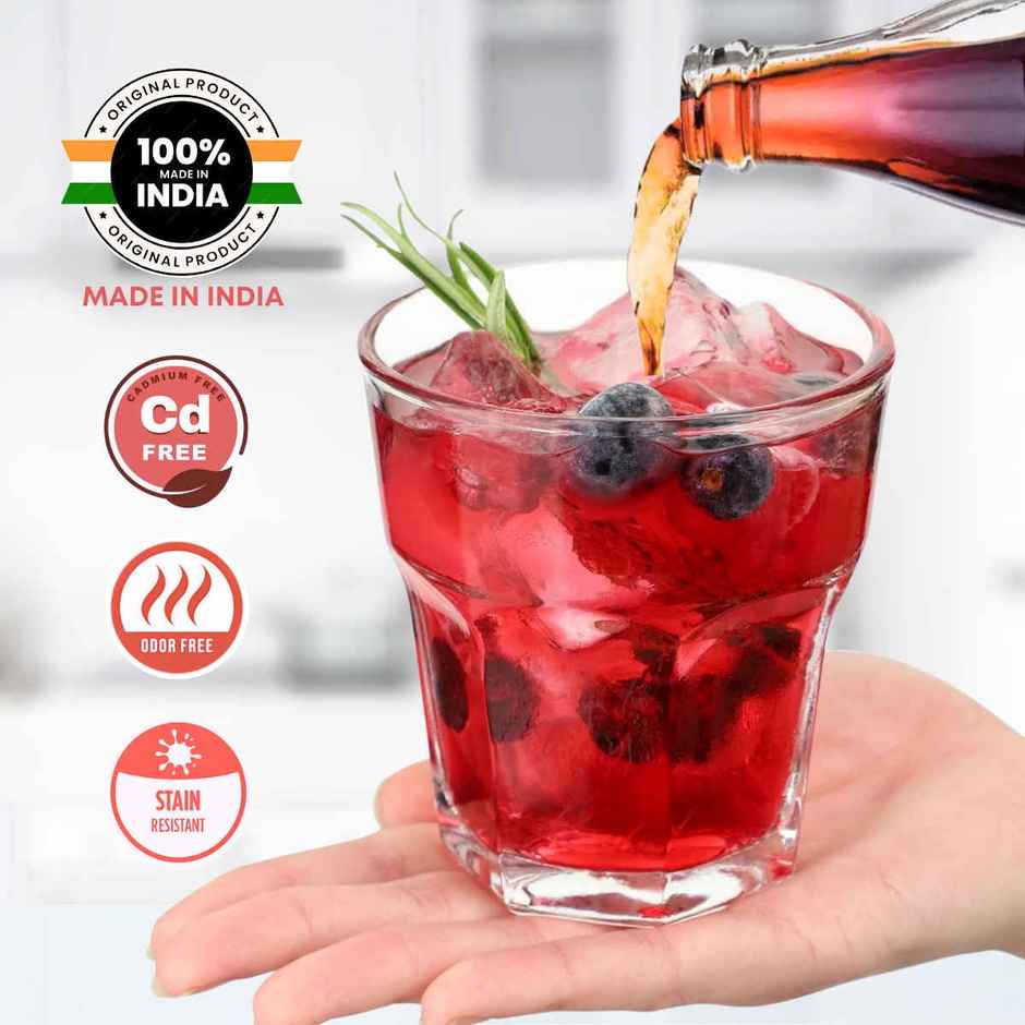 Yera Stylo 260 ml Whisky Tumbler Set 6 pcs