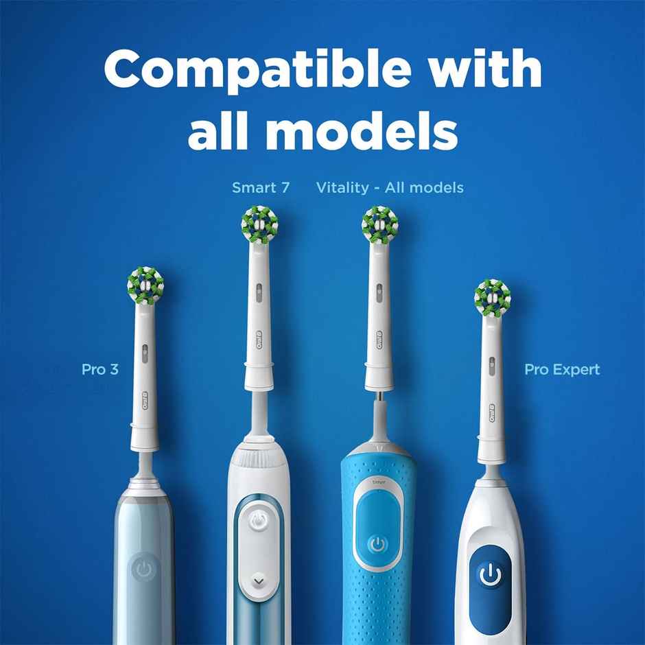 Oral-B CrossAction Refill Heads for Electric power toothbrush