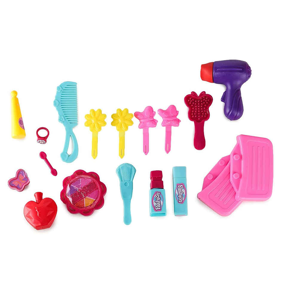 Webby Beauty Salon Play Set | Fun Role Play for Kids | 18 Pcs | 3+ Years
