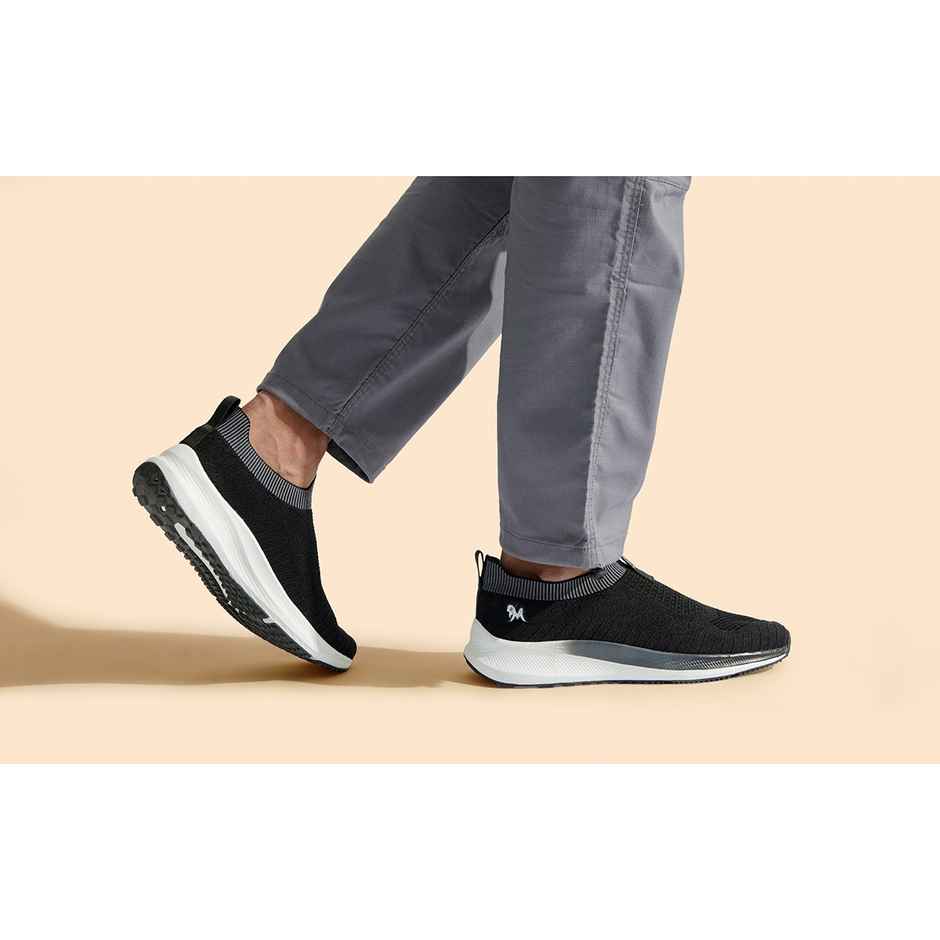 Neeman's Grip Fit Slip Ons | Black | Size- 8