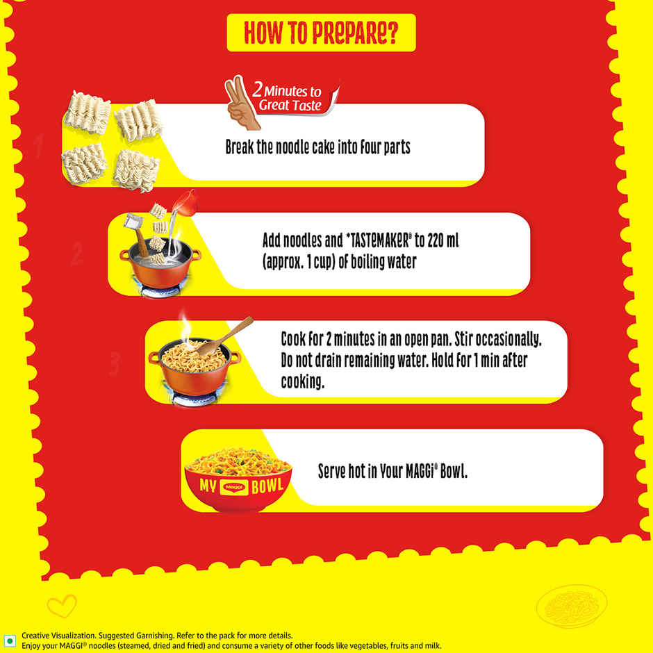 Maggi Instant Noodles with Signature Maggi Bowl