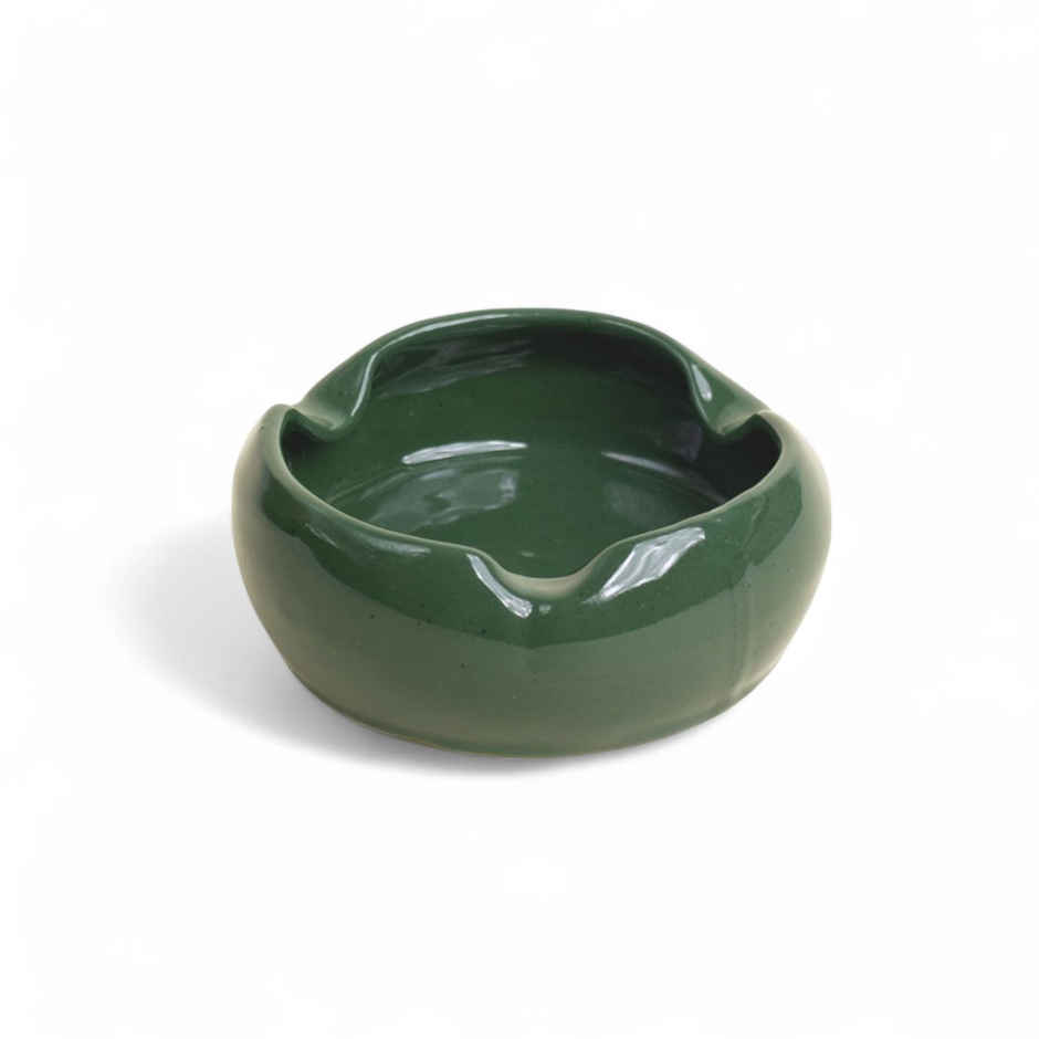 Gaachi Ashtray in Green | Handcrafted Ceramic Home Products