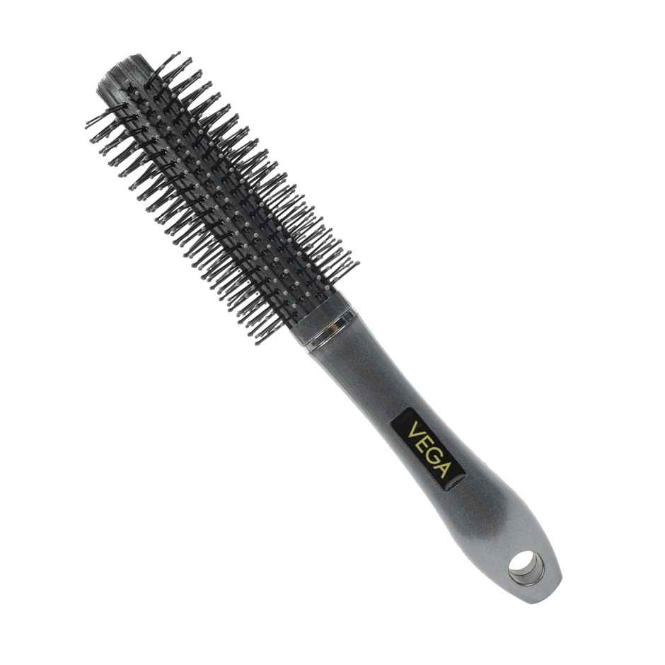 VEGA Round Hair Brush for Adding Curls| Volume and Waves in Hair| Men and Women| E10-RB