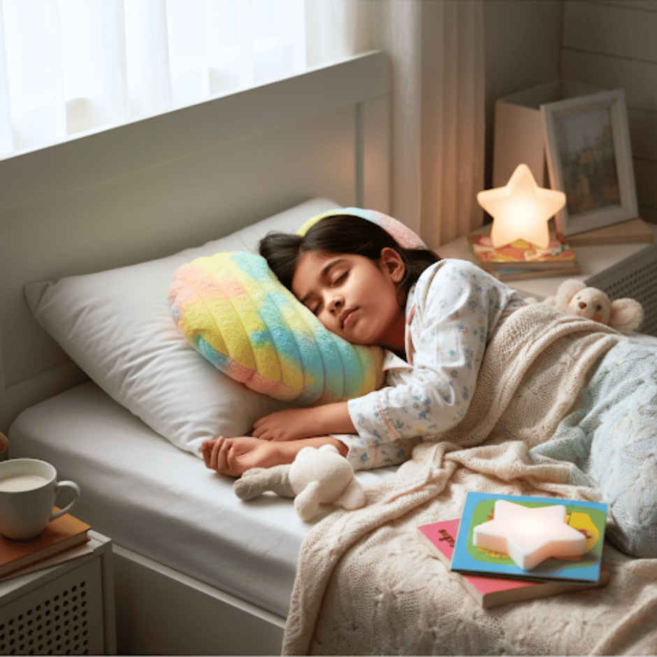 Toytales Line Rainbow Heart | Plush Colorful Heart Soft Toy | Birthday Gift 25 cm