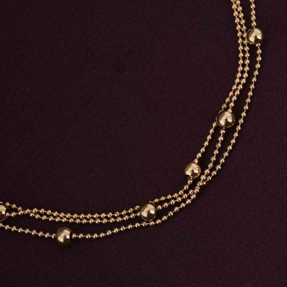 Palmonas Classic Sunbeam Anklet For Womens | Waterproof And Anti-Tarnish