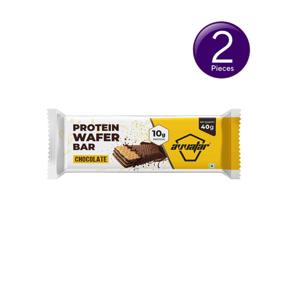 Avvatar Protein Wafer Bar | 10G Protein | Chocolate Flavour Combo