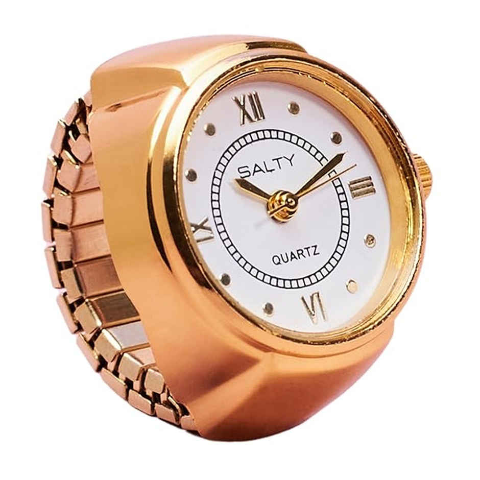 SALTY Girl Boss SALTY Watch Ring for Women and Girls| Anti-Tarnish | Gold