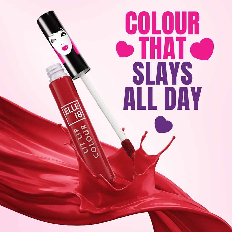 Elle 18 Liquid Lip Color | Nude Pump | Smooth & Vibrant