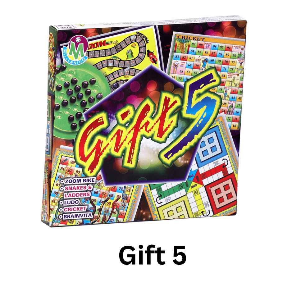 Millennium Gift 5 in 1 Games | 5+ Years