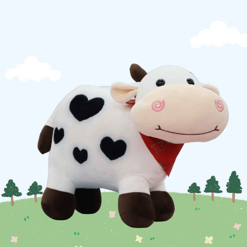 Toytales 4S Daizy Cow |38 cm | White