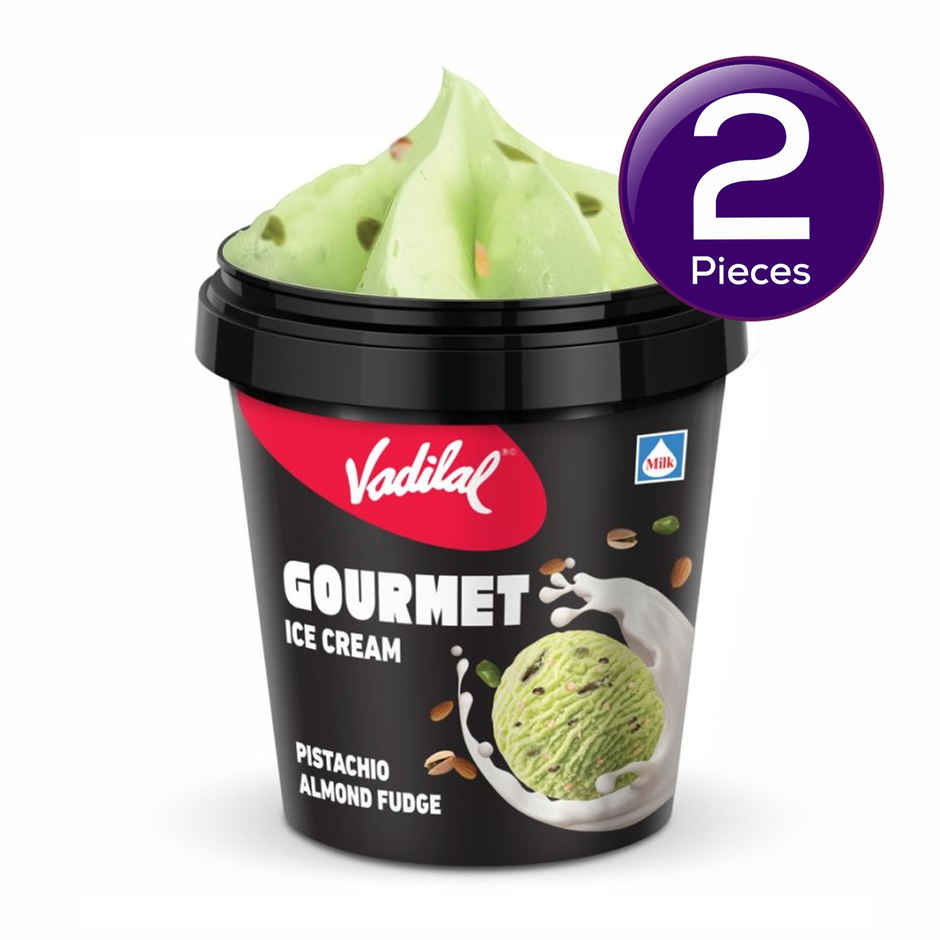 Vadilal Pistachio Almond Fudge Cup Combo