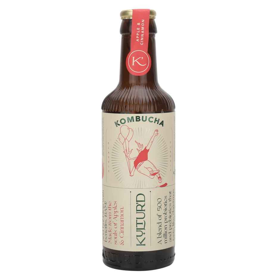 Kultur'D Apple and Cinnamon Kombucha