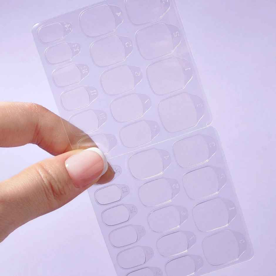 Pep Nails | Glue Tabs | Single Sheet Of 30 | Non Damaging | 1 Week Stay | Easy To Use And Remove