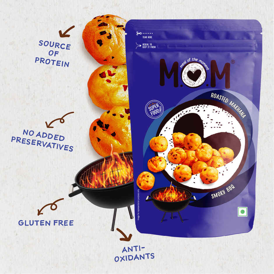 MOM Smoky BBQ Roasted Makhana