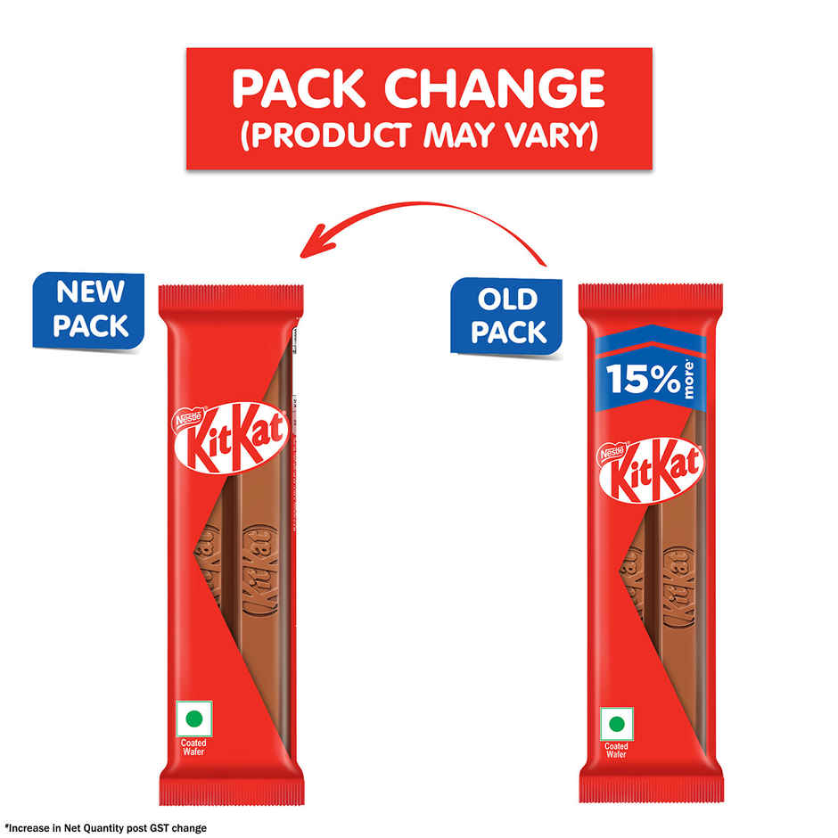 Nestle Kitkat Choco Coated Wafer Bar