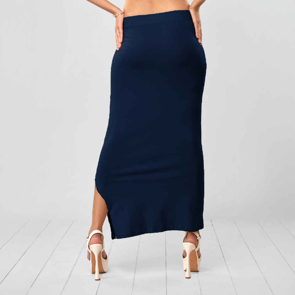 Lyra Women's Saree Shaper | Navy - Free Size