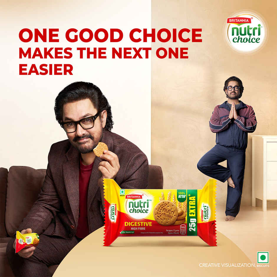 Britannia Nutrichoice High-Fibre Digestive Biscuits Combo