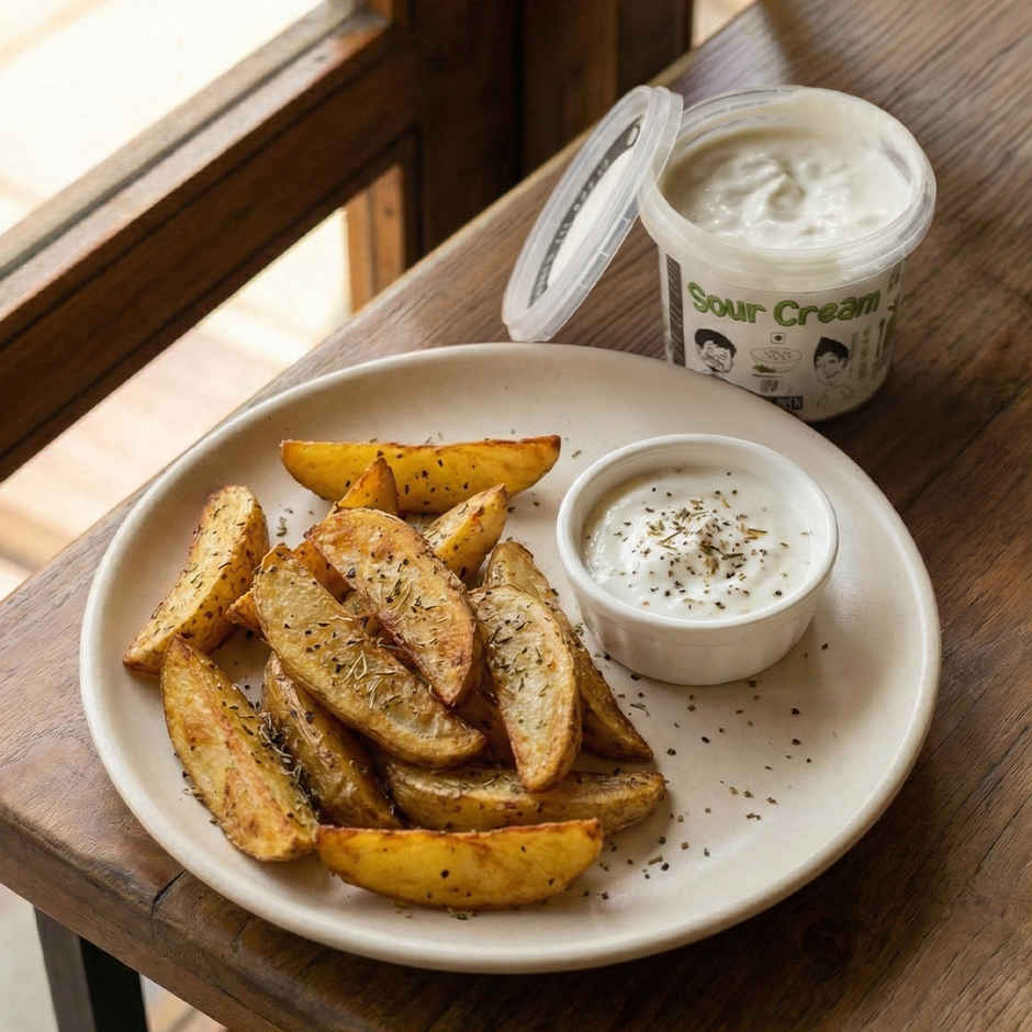 Brik Oven Artisinal Sourdough Bread (400g) & Brik Oven Sour Cream (200g) Combo