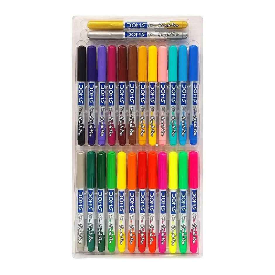 Doms Brush Pen 26 Shades | Complete Brush Set