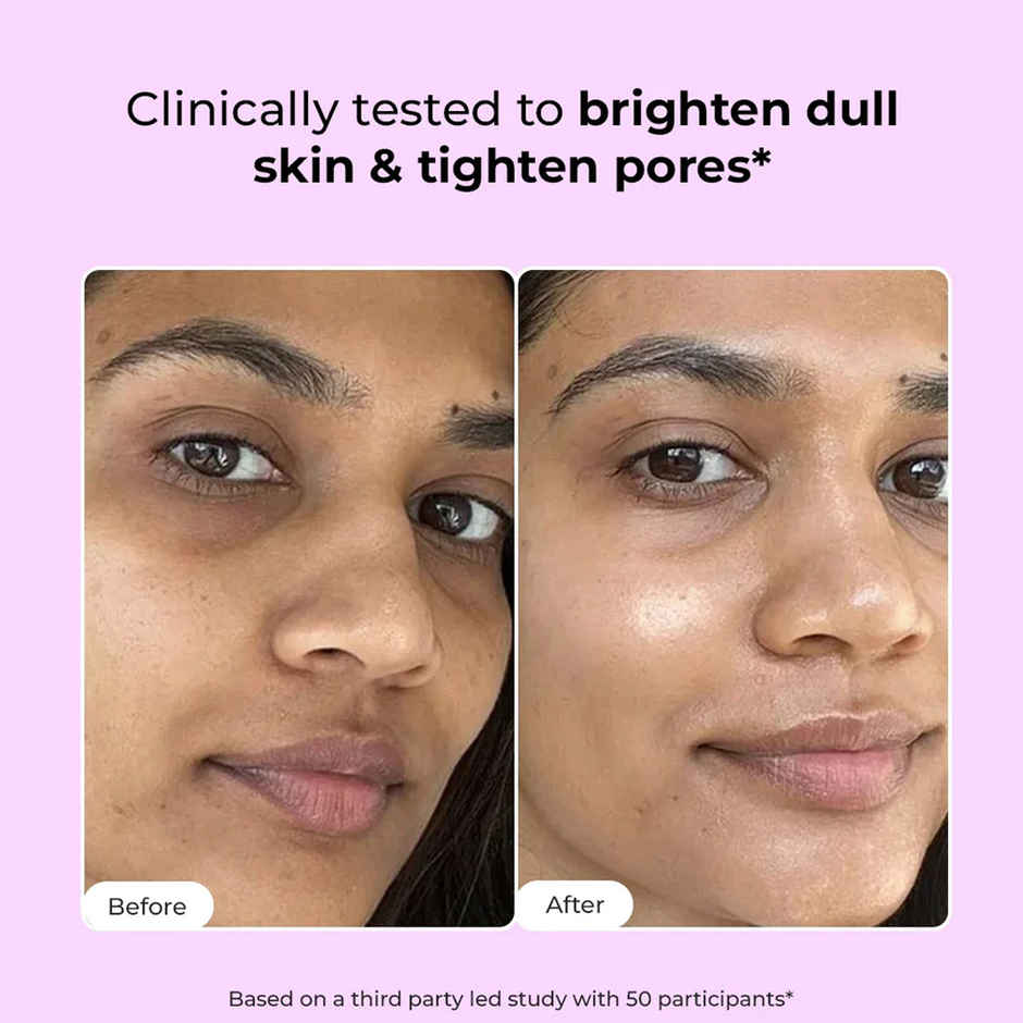 Conscious Chemist Pore Refining Brightening Face Wash With Niacinamide, Blueberry Extracts