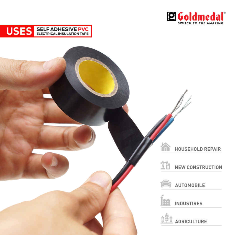 Goldmedal Electrical Insulation Tape - PVC | Waterproof