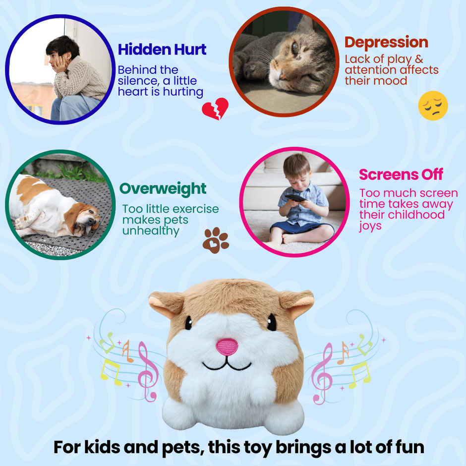 Toytales Es Jiggle Hamster