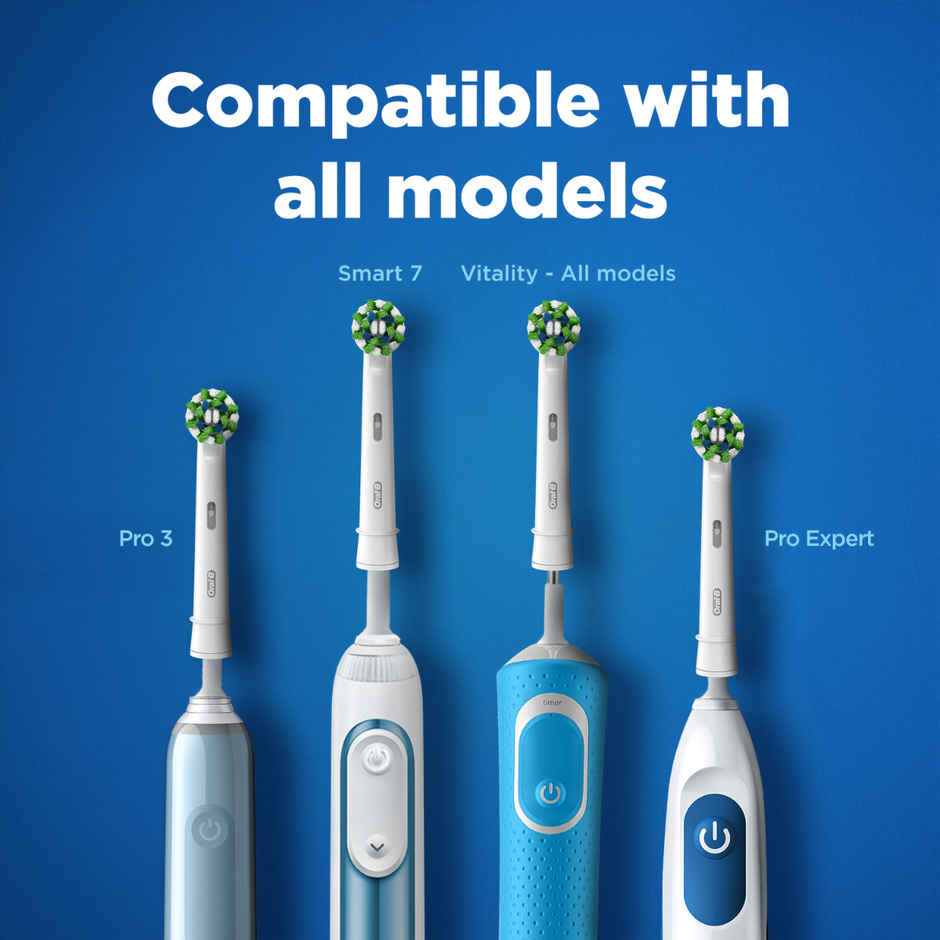 Oral-B CrossAction Refill Heads for Electric power toothbrush