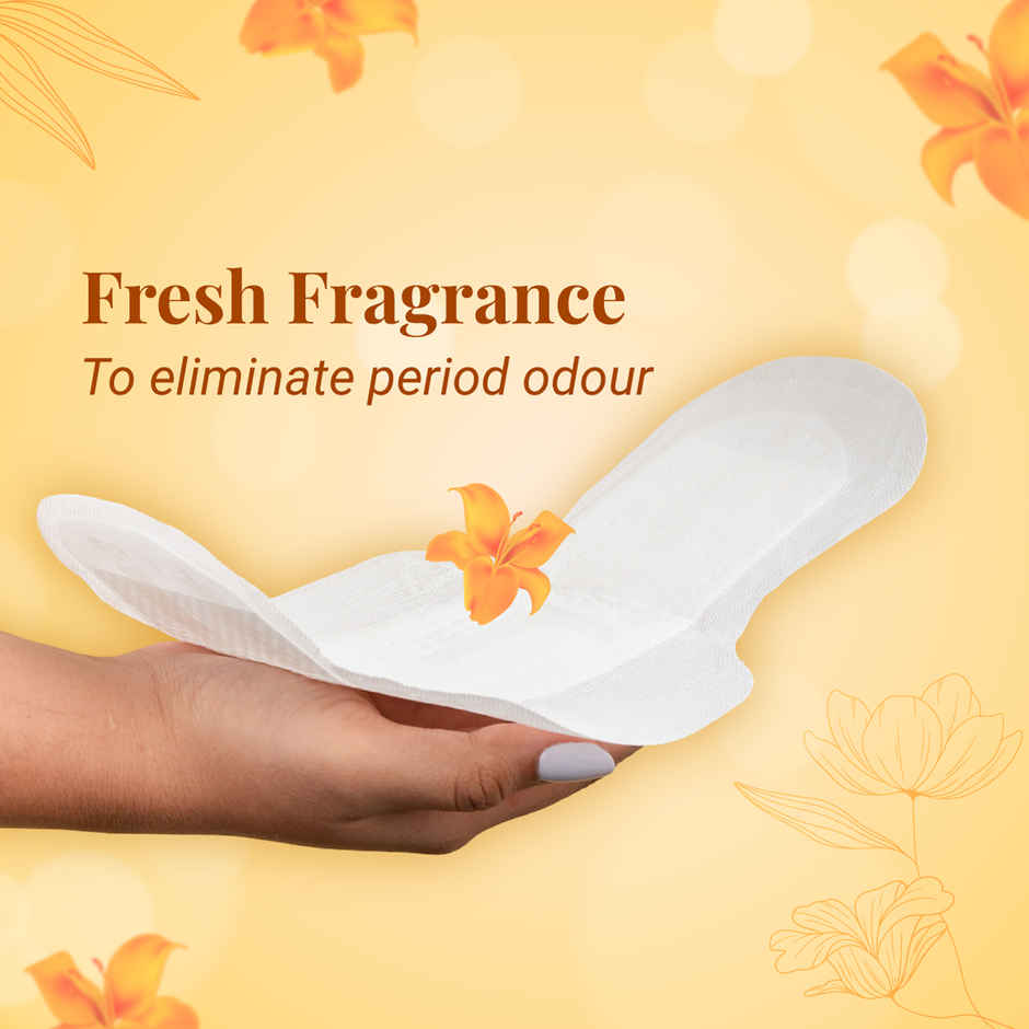 Niine Sanitary Napkins Ultra-Thin XL Dry Comfort | 282 mm | with Biodegradable Bags | 15 Pads