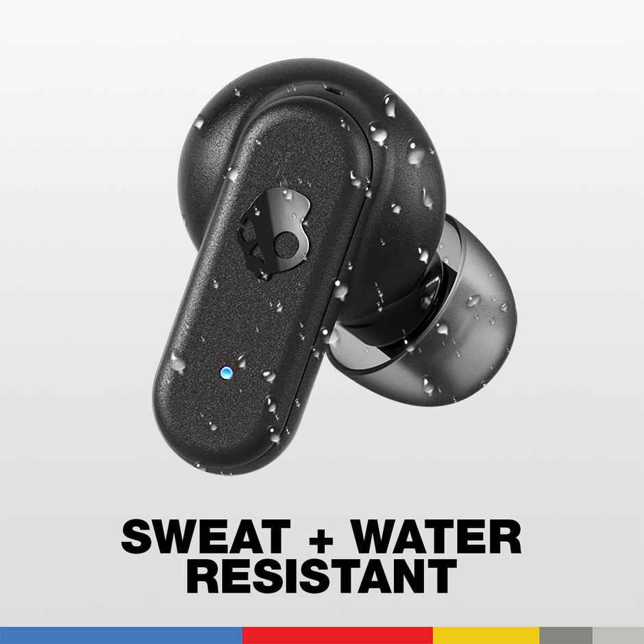 Skullcandy Dime 3 In-Ear Wireless Earbuds, For Iphone, Android And Other Bluetooth Devices-Black