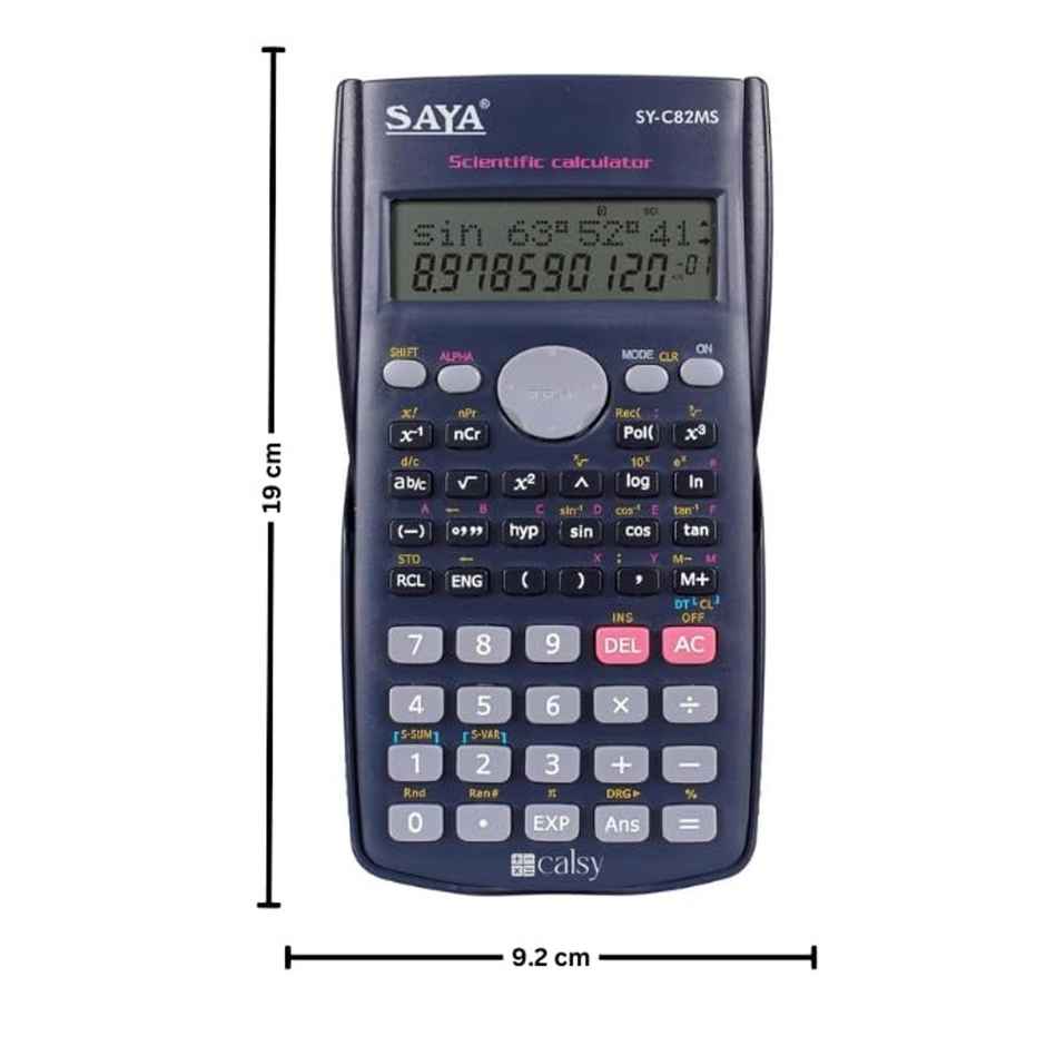 Saya Calsy Scientific Calculator SY-C82MS | 240 Functions for Math, Science & Engineering