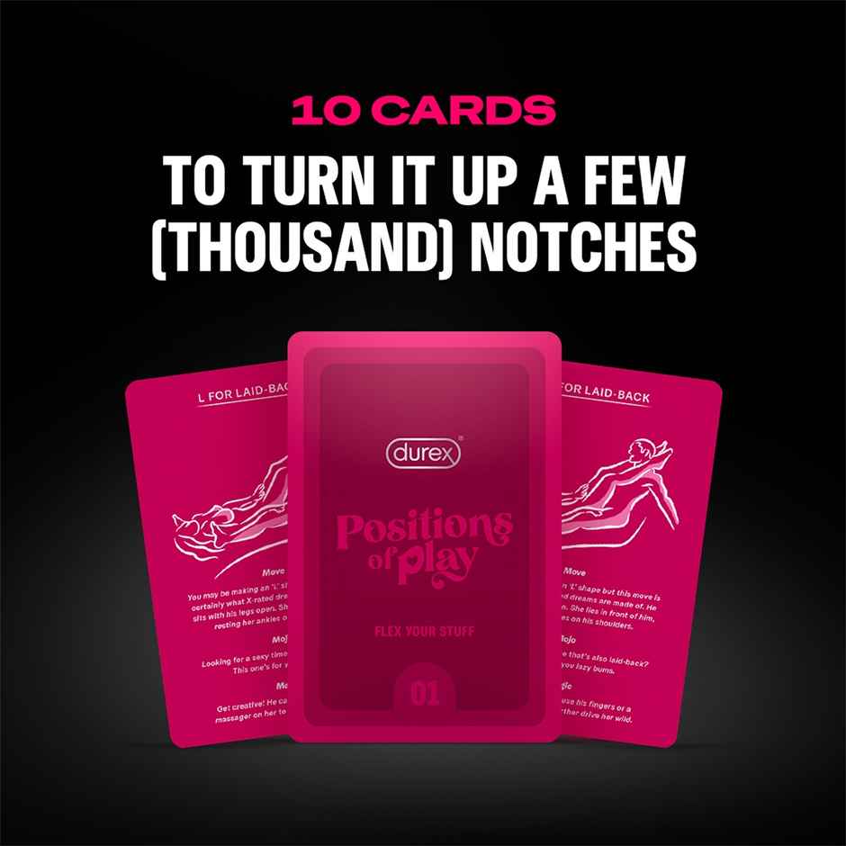 Durex Playthings Positions Of Play Card Game For Couples