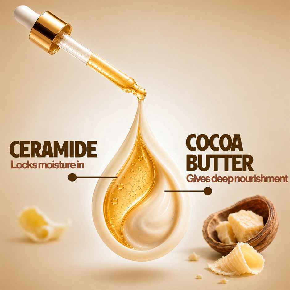 Vaseline Cocoa Glow Serum In Lotion, 100% Pure Cocoa & Shea Butter for Glowing & Soft Skin