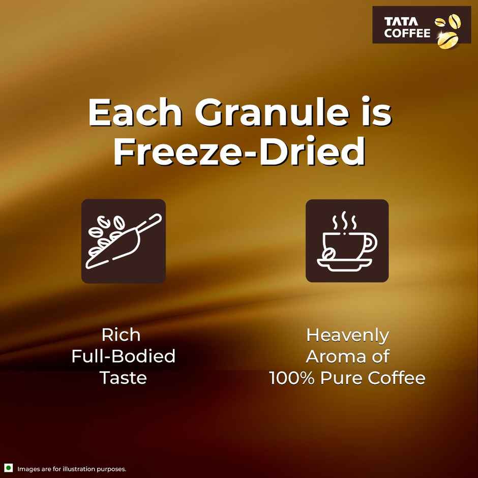 Tata Coffee Gold 100% Pure Classic Instant Coffee