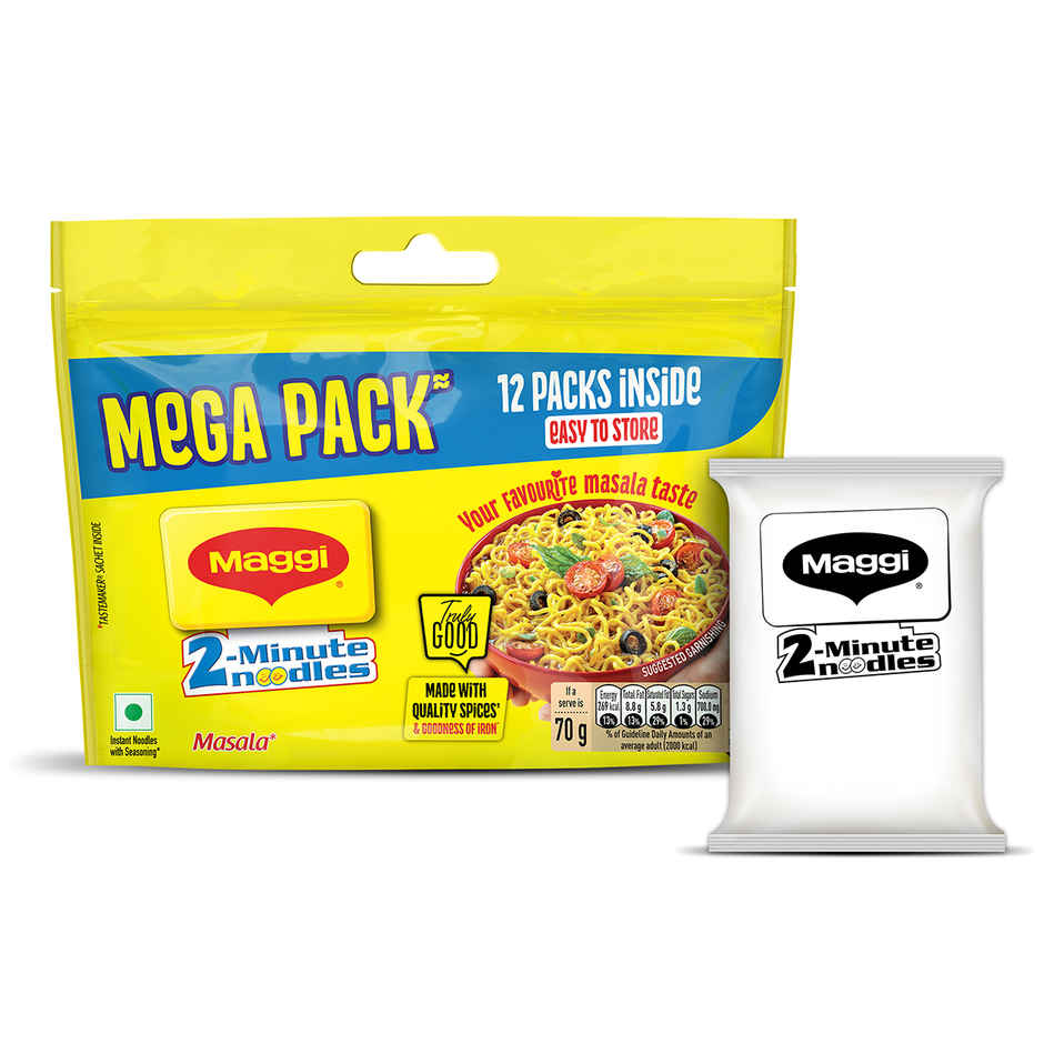 MAGGI 2-Minute Instant Noodles | Masala Noodles | Made With Quality Spices