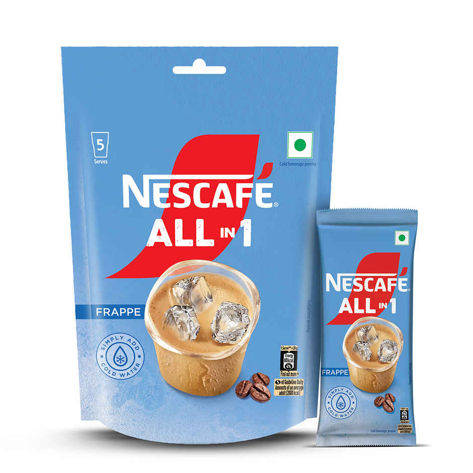 Nescafe All in 1 Frappe Instant Cold Coffee Premix Sachets