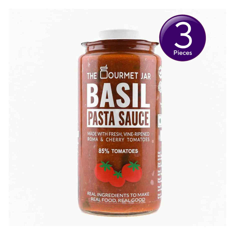 The Gourmet Jar Basil Pasta Sauce Combo 